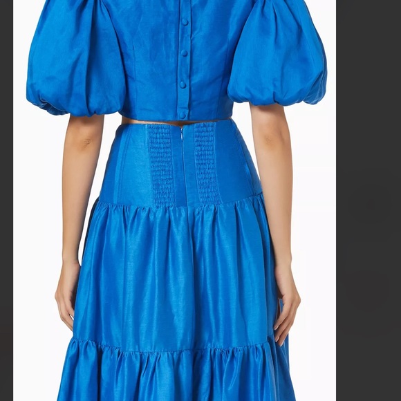 Aje reverb midi skirt - Picture 2 of 14